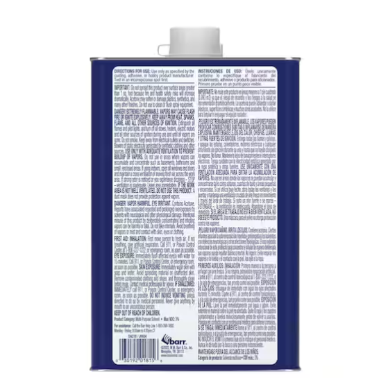 KS Acetone 1 qt