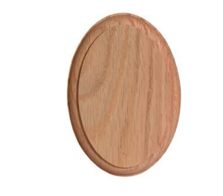 RO-7037 Rosette (Oval) Red Oak