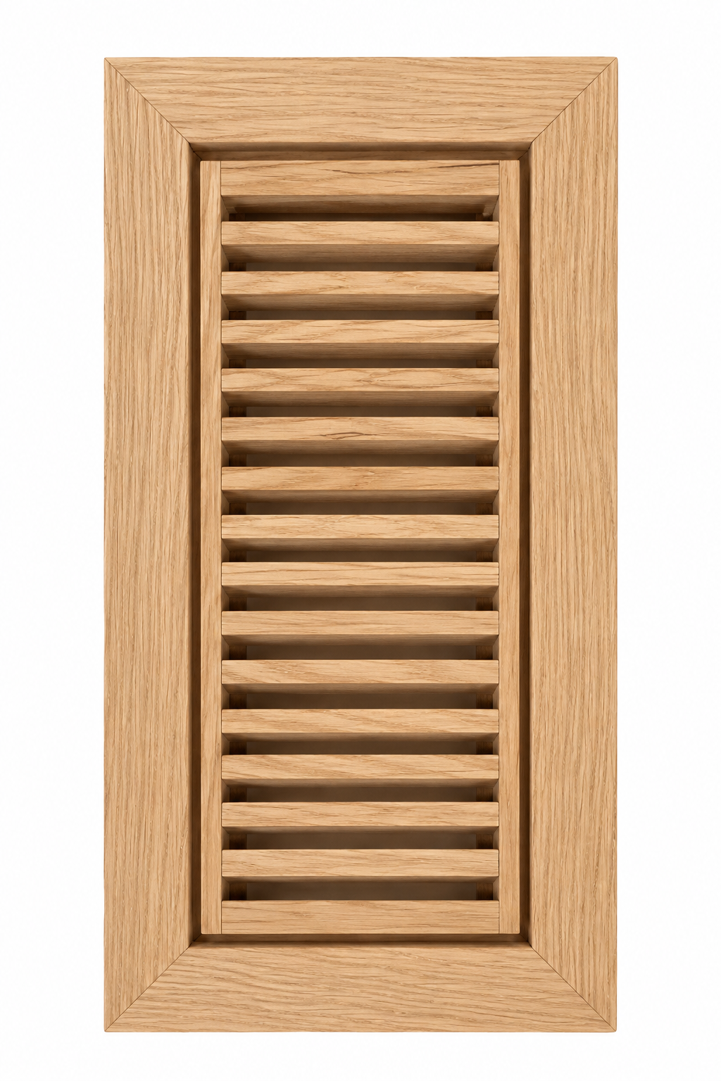 Red Oak Roundover Floor Vent
