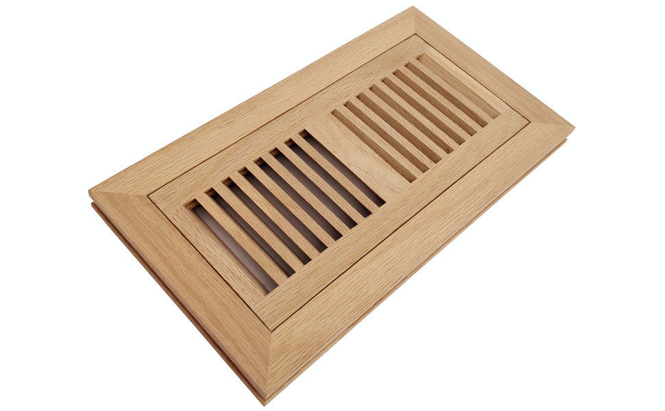 Red Oak Flush Mount Vent 4 in x 14 in