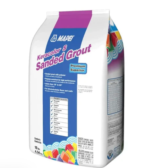 Mapei Sanded Grout 25lbs / Baham Beige