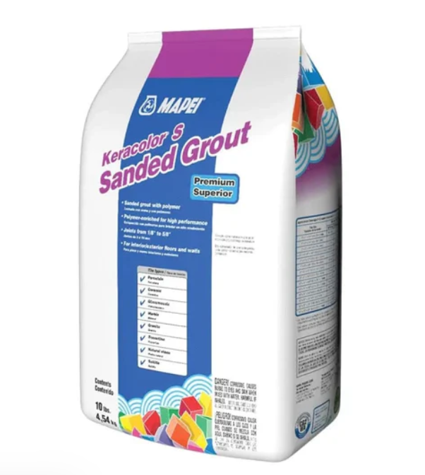Mapei Sanded Grout 25lbs / Chamois