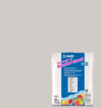 Mapei Sanded Grout 25lbs/Gray