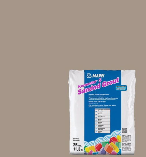 Mapei Sanded Grout 25lbs/Malt