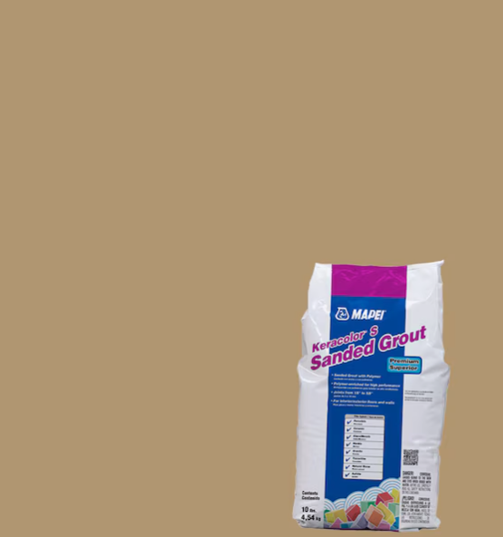Mapei Sanded Grout 25lbs/Summer Tan
