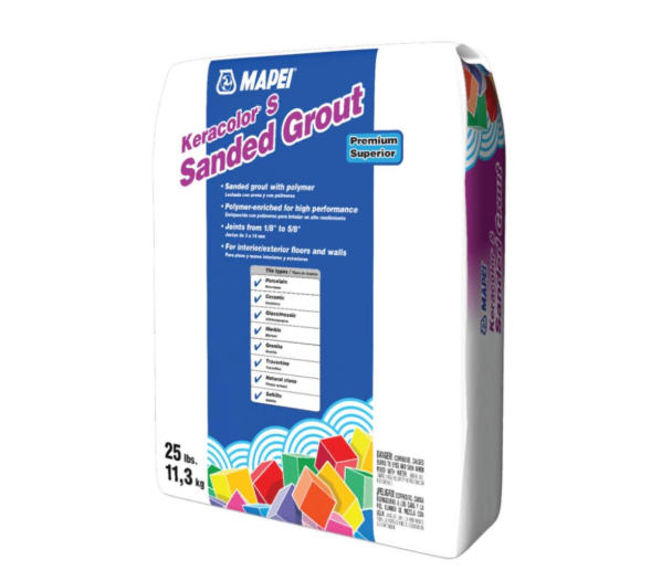 Mapei Sanded Grout 25lbs/Navajo Brown