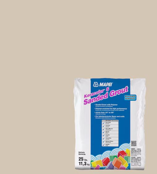 Mapei Sand Grt 25lbs/L.Almond