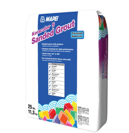 Mapei Sanded Grout 25lbs/Mocha