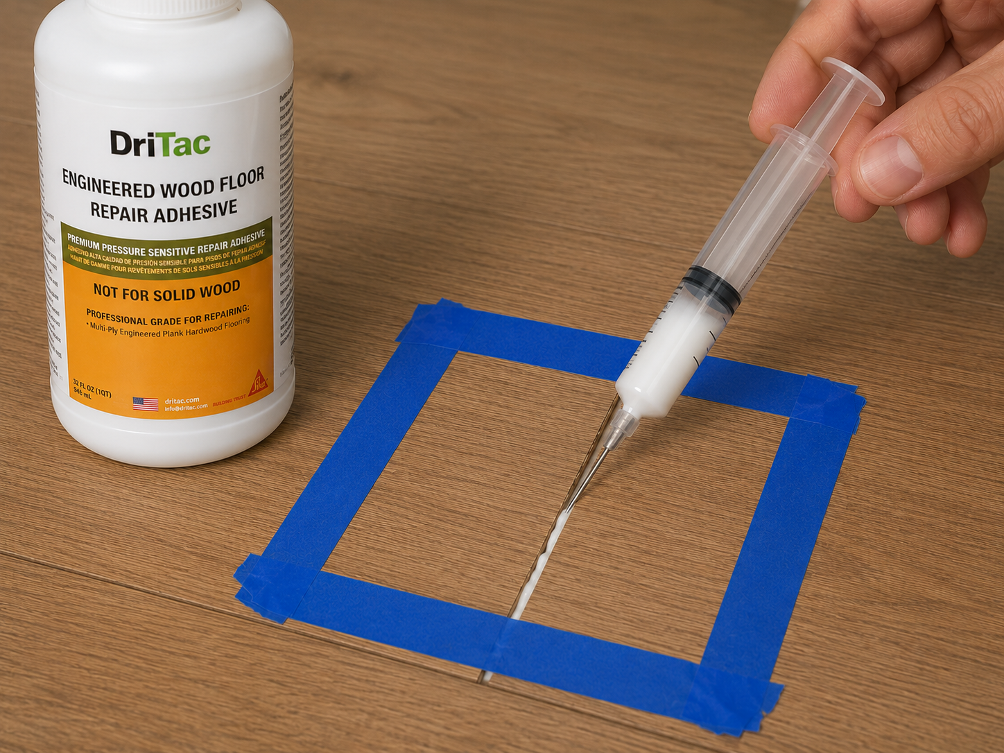 SikaBond Engineered Wood Floor Repair Adhesive Quart