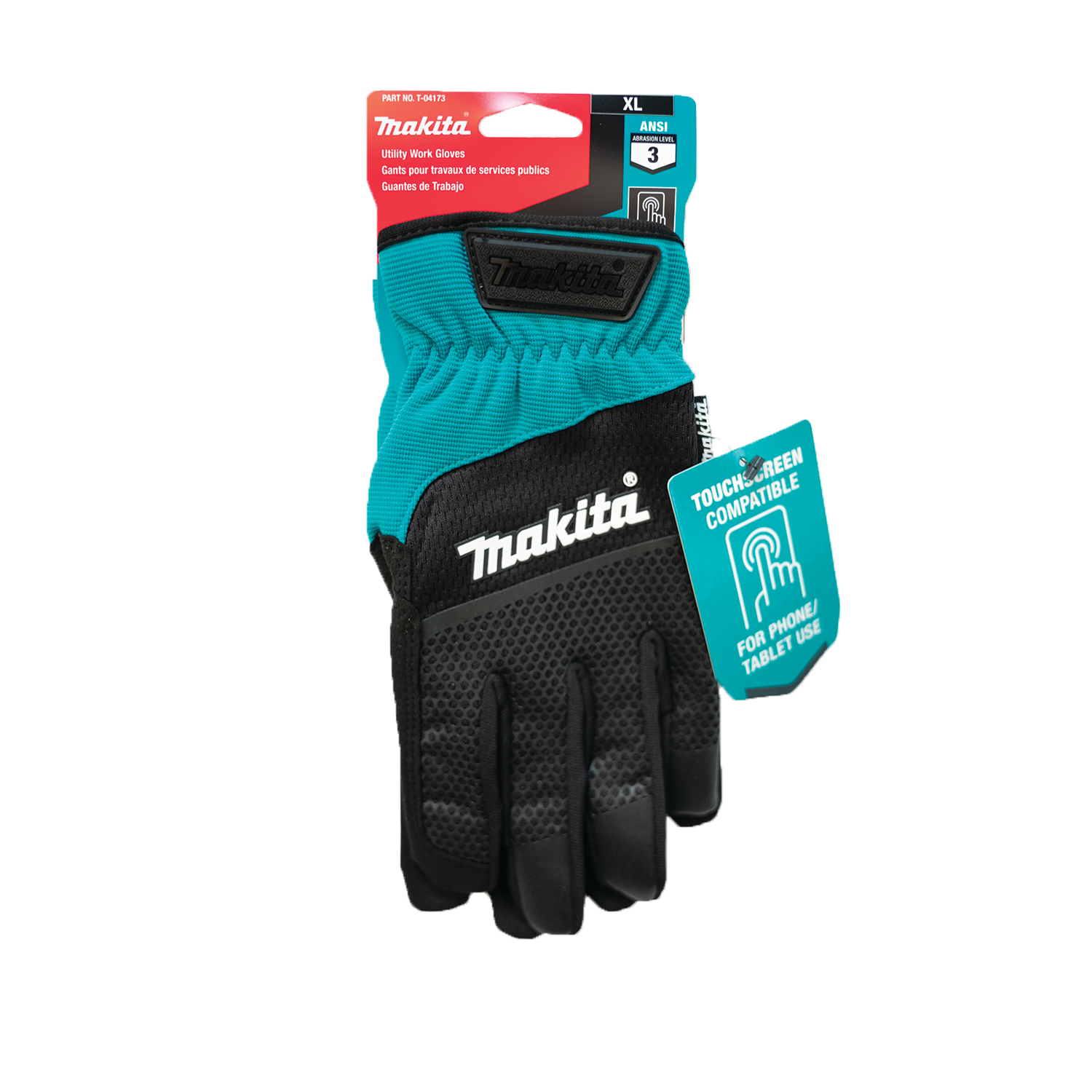 Open Cuff Flexible Protection Utility Work Gloves X-Large