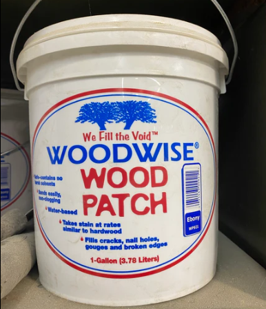 1 QT Woodwise Wood Filler Wood Patch Ebony